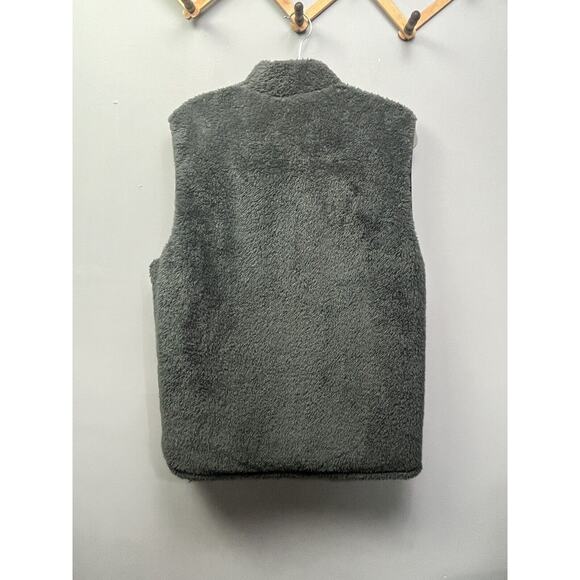 Weatherproof Vest Womens medium Reversible Buffalo Plaid Faux‎ Fur Full Zip - Picture 8 of 10